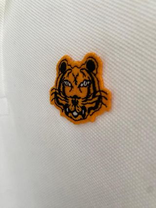 Polo Kenzo blanco talla M