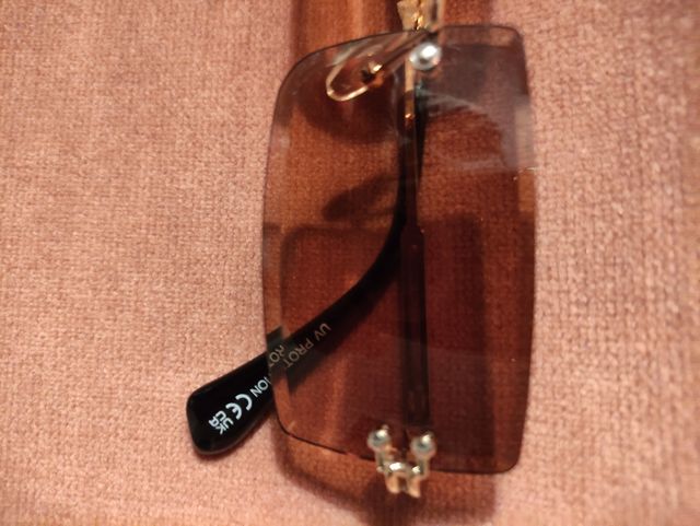 Gafas de sol  marrón dorado