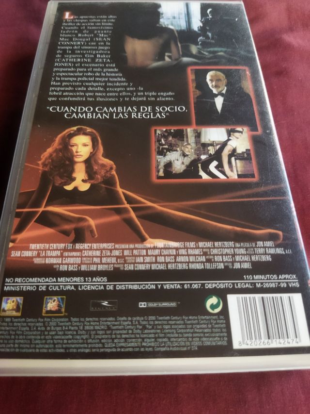 VHS La Trampa (Entrapment)