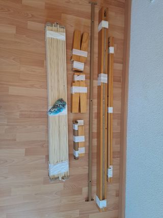 Somier base cama de madera 190 x 135 cm