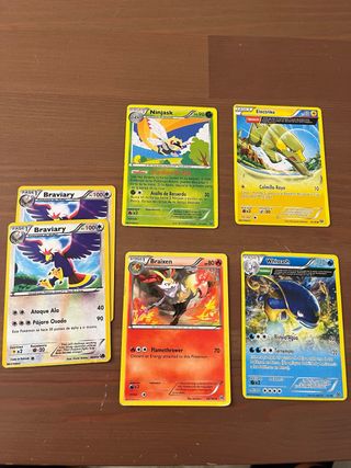 Cartas Pokémon 2015 -Lote Braixen Breaktrough