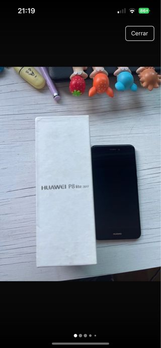 Huawei P8 Lite 2017 - Nero copertura +1,50€