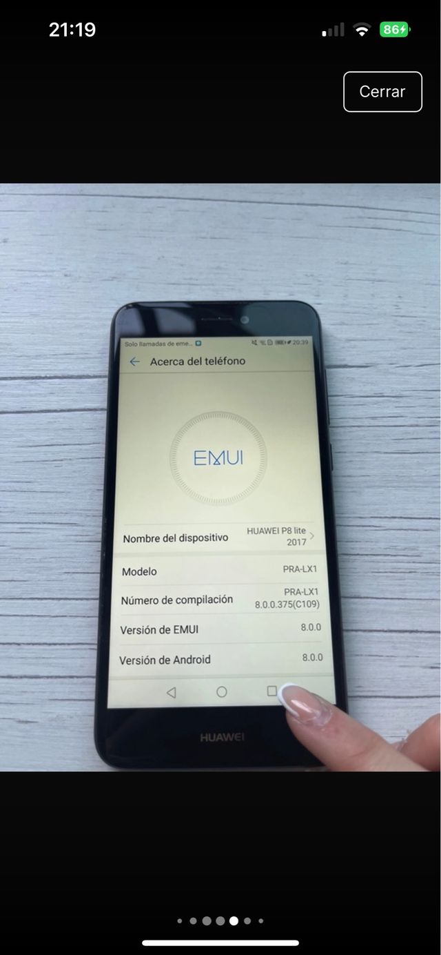 Huawei P8 Lite 2017 - Negro funda +1,50€