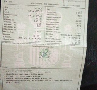 Lifan LF125GY - Motocross 125cc