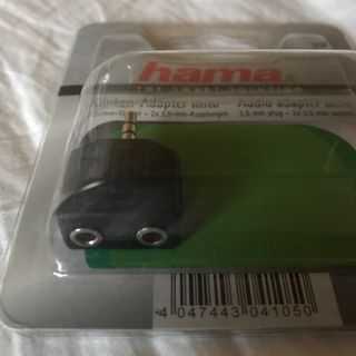 Adaptador Hama 3.5mm - Audio