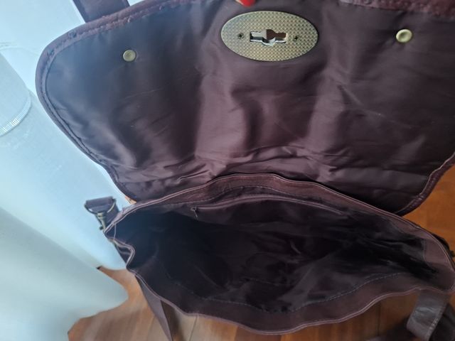 Bolso bandolera granate