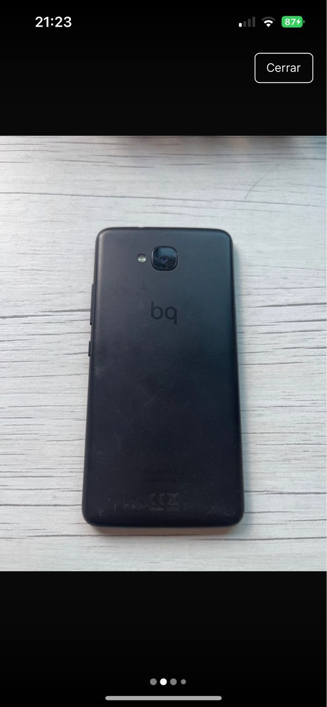Bq Aquarius U2 - móvil negro