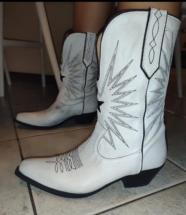 Stivali in pelle da donna taglia 40