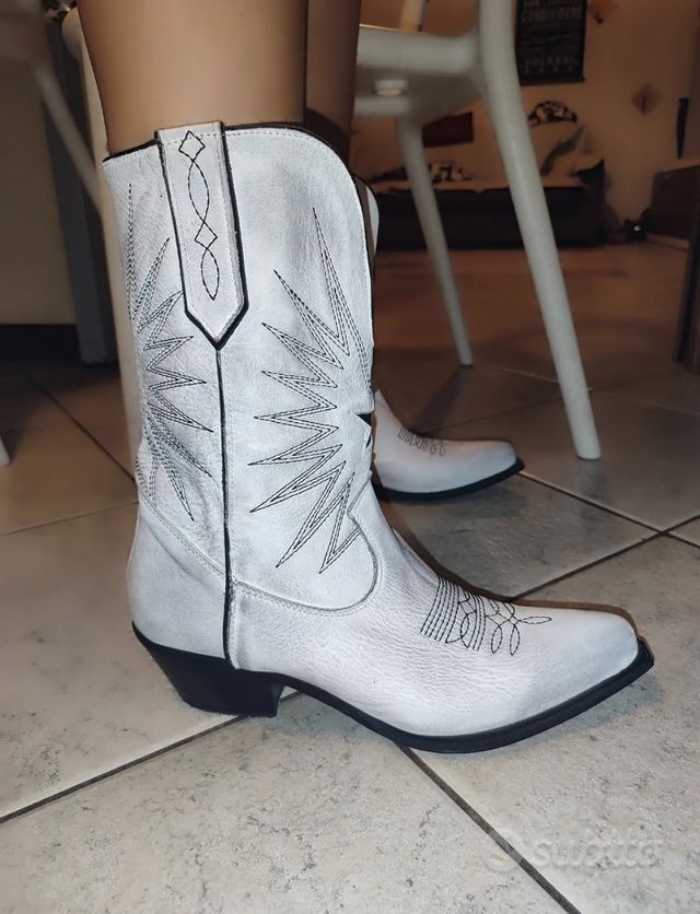 Stivali in pelle da donna taglia 40