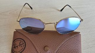 Ray-Ban RB3446 - Gafas sol doradas