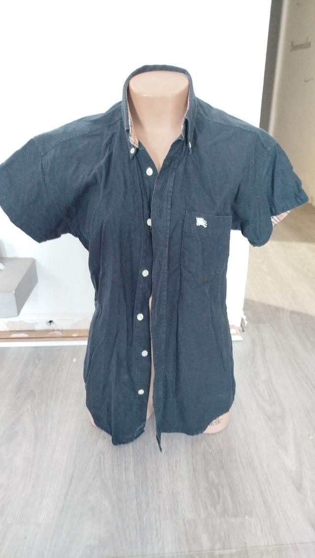 Camisa manga corta burberry
