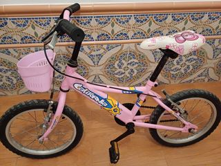 Bicicleta niña 6 años, usada poco