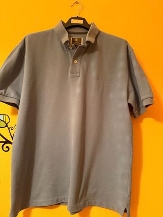 Polo Springfield XL azul petroleo