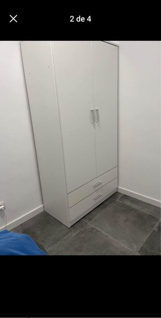 Armario 3 puertas blanco