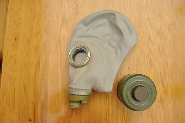 Máscara antigas GP5 Gris URSS