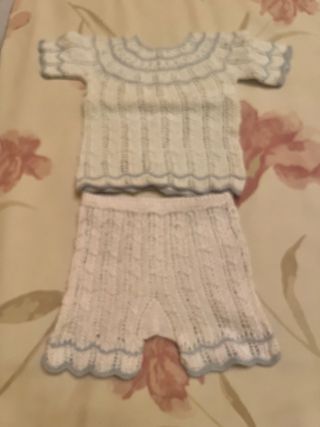 Conjunto bebé de perlé