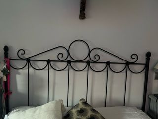 Cabecero forja negro 150cm