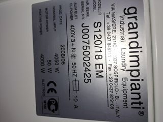 Planchadora industrial Palmatic PM