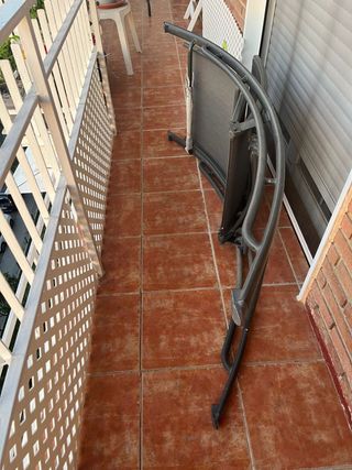 Hamaca de jardín - Negra y Gris