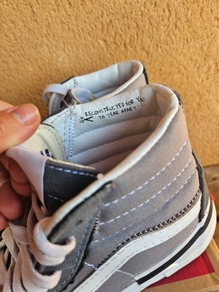 Vans Sk8-Hi Reconstruct Grey