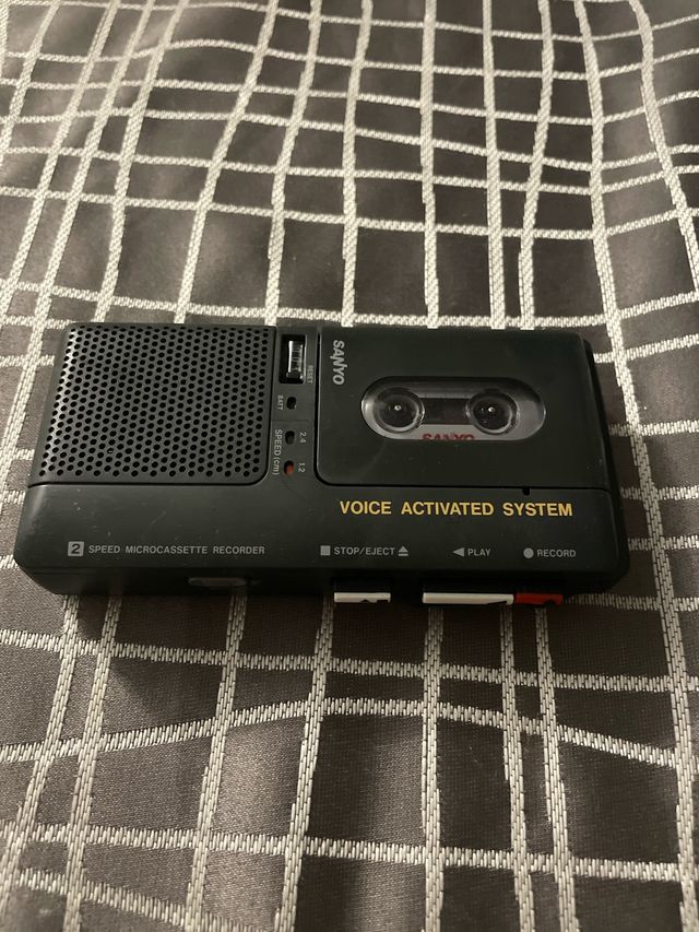 Mini registratore Sanyo - Microcassetta