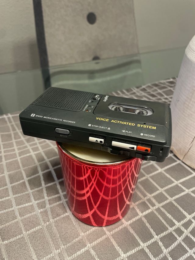 Mini registratore Sanyo - Microcassetta
