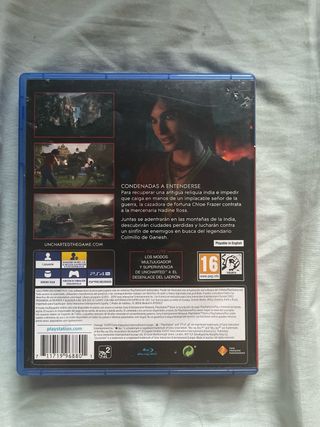 Uncharted El Legado Perdido PS4