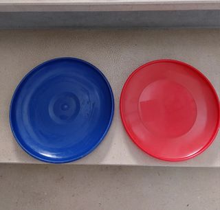 2 Frisbee: Blu e Rosso