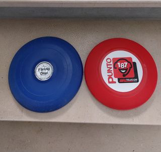 2 Frisbee: Blu e Rosso