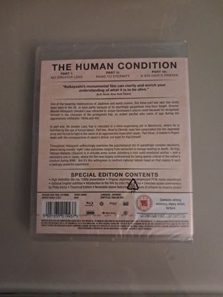 Blu-ray: La Condición Humana (Trilogía)
