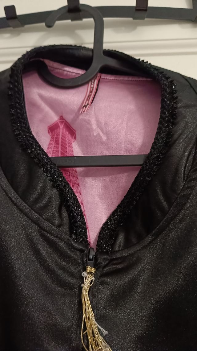 Chaqueta bomber  culito from Spain negra y rosa