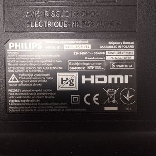 TV Philips 42" LED Full HD