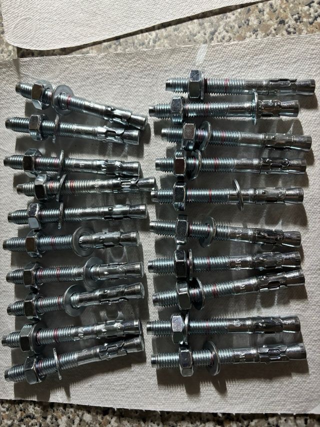 Ancoraggio a cuneo M10X90mm (20 pezzi)