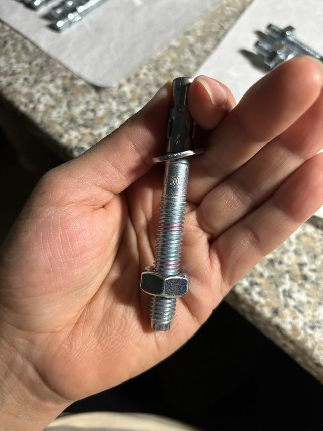 Ancoraggio a cuneo M10X90mm (20 pezzi)