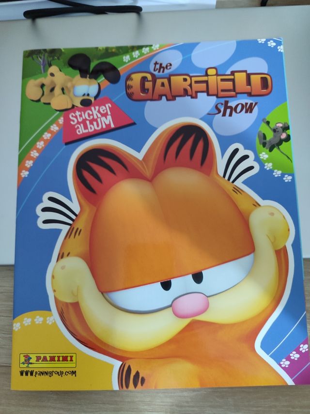Álbum Pegatinas Garfield Show