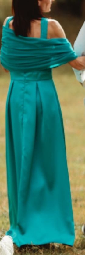 Abito cerimonia teal - tg.42