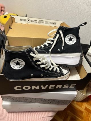 Converse plataforma negras nuevas