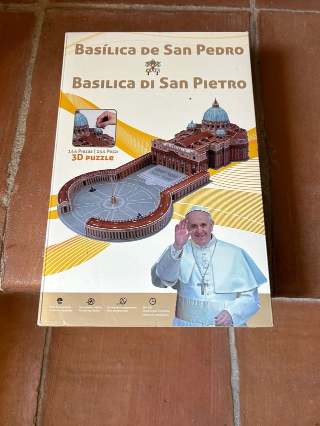 Puzzle 3D Basilica San Pedro