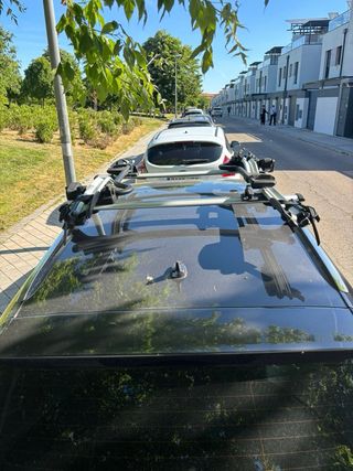 vaca y 2 portabicicletas audi original
