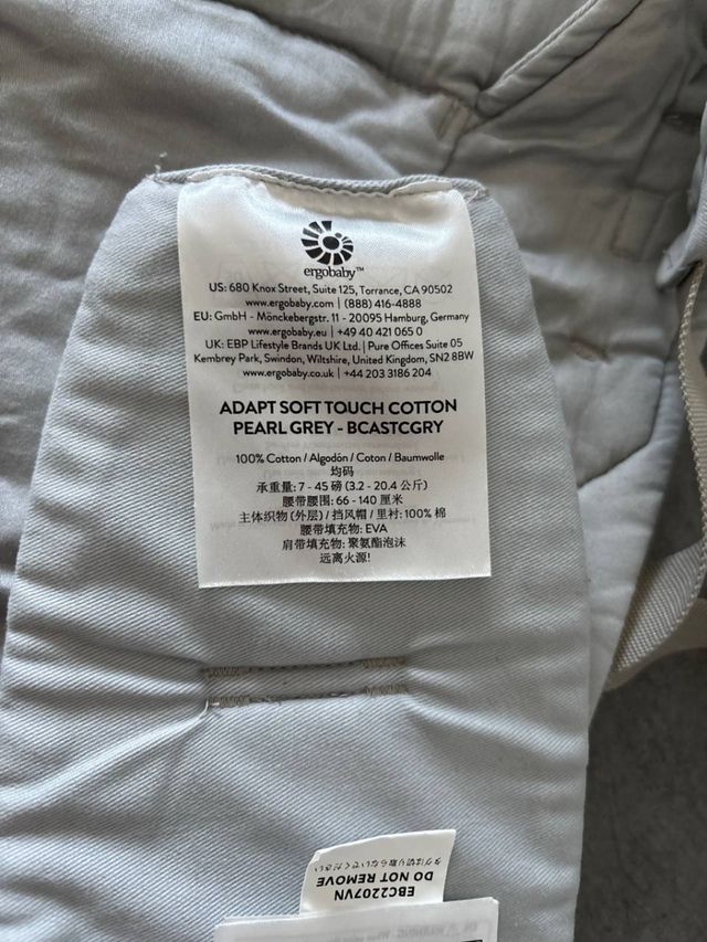 Marsupio per bebè Ergobaby Adapt Grigio