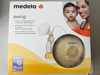 Sacaleches Medela Swing silencioso y eficiente