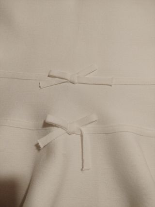 Top Zara blanco c/volantes - M