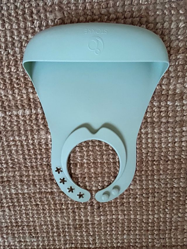 Babero Silicona Bebé - Verde Claro Stokke