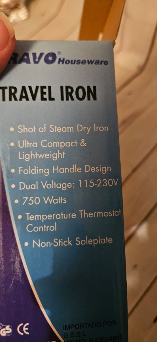 Plancha de viaje BRAVO FE1014