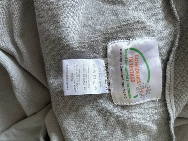 Sciarpa Porteo Amarsu in pelle di cotone