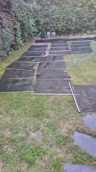 Valla de seguridad piscina - 9 paneles