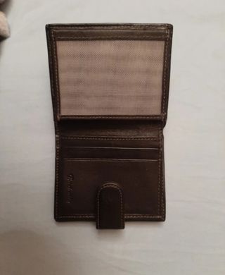 Cartera Piel negra 
