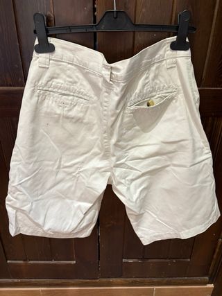 Bermudas beige hombre talla 38