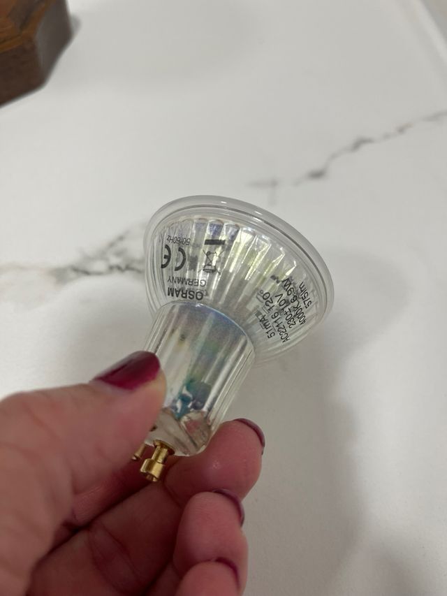 3 Apliques madera bronce 2 luces