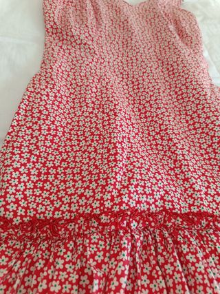 Bata flamenca roja - M/L